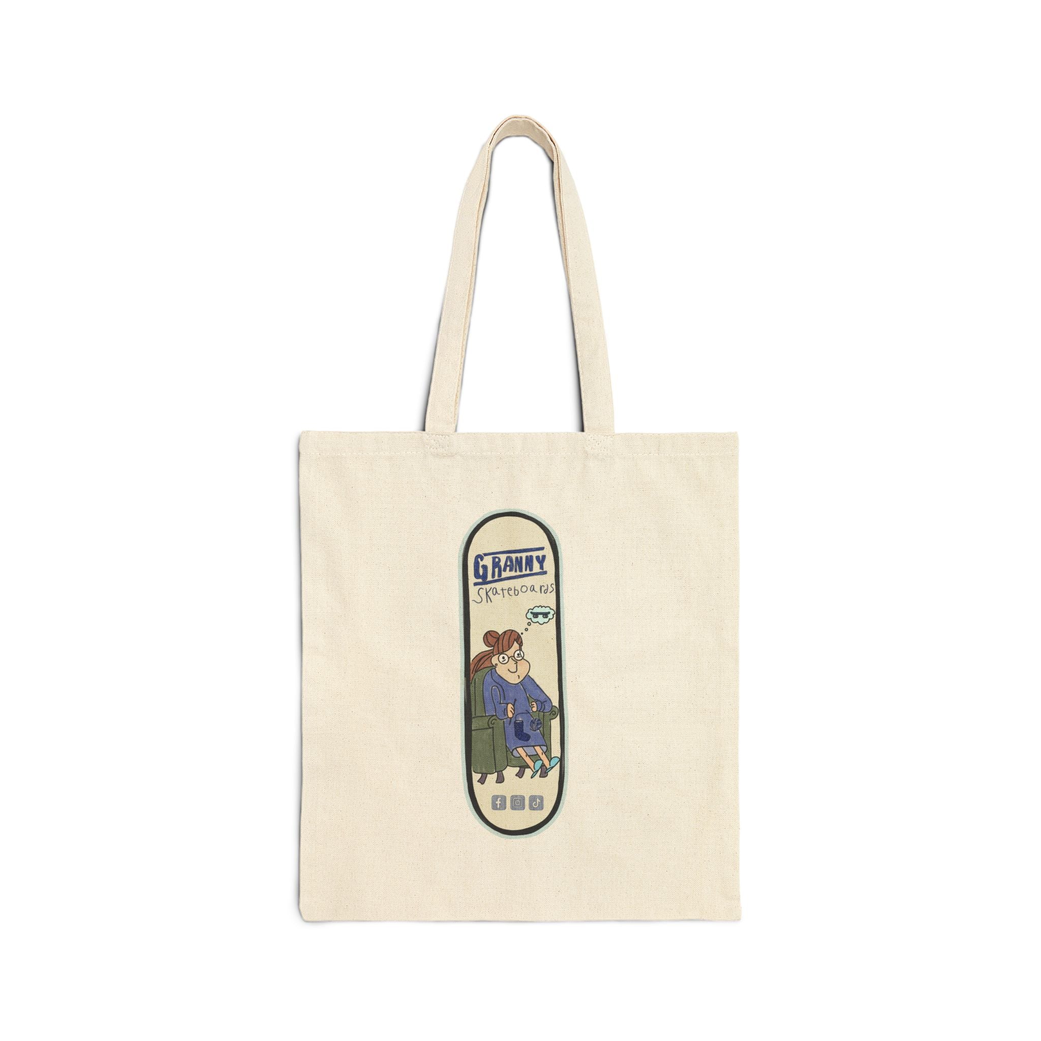 Cotton Canvas Tote Bag